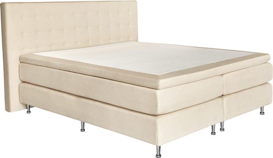 kalligrafie Diakritisch bidden Larson - Boxspring Oslo - Beige - 180x200 | bol.com