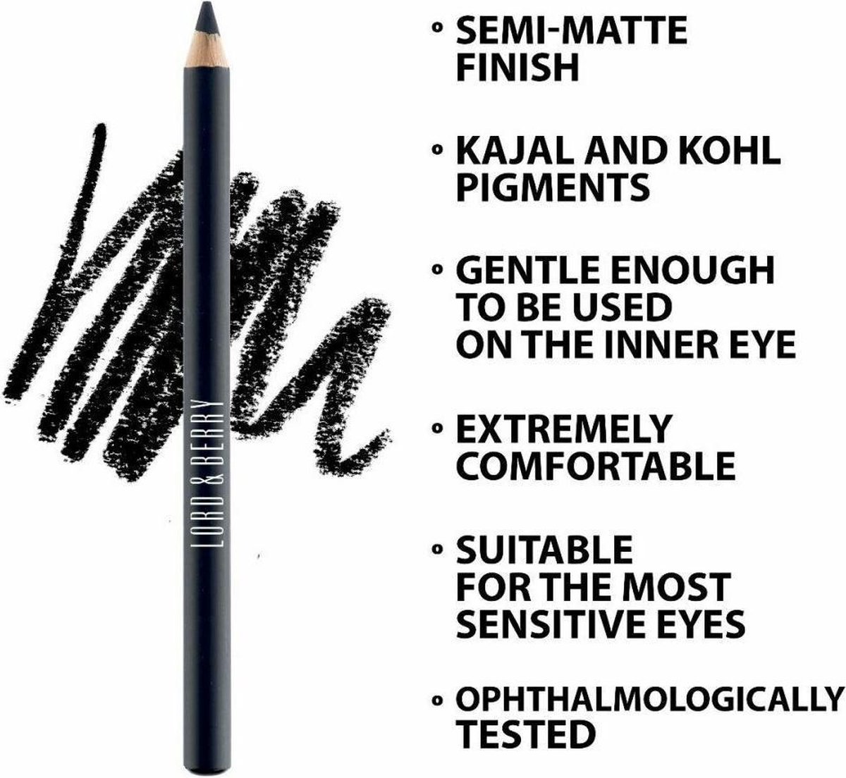 Lord & Berry - Silk Kajal black #1001