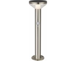 Brimmel Promota buitenlamp- Solar tuinverlichting- 50cm hoog-tuinverlichting op zonneenergie buiten-buitenlamp met bewegingssensor-buitenlamp zonne energie