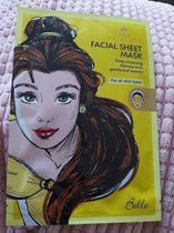 Disney Princess facemask with perilla leaf (munt) - gezichtsmasker - Belle - masker facial - alle huidtypen - meisjes