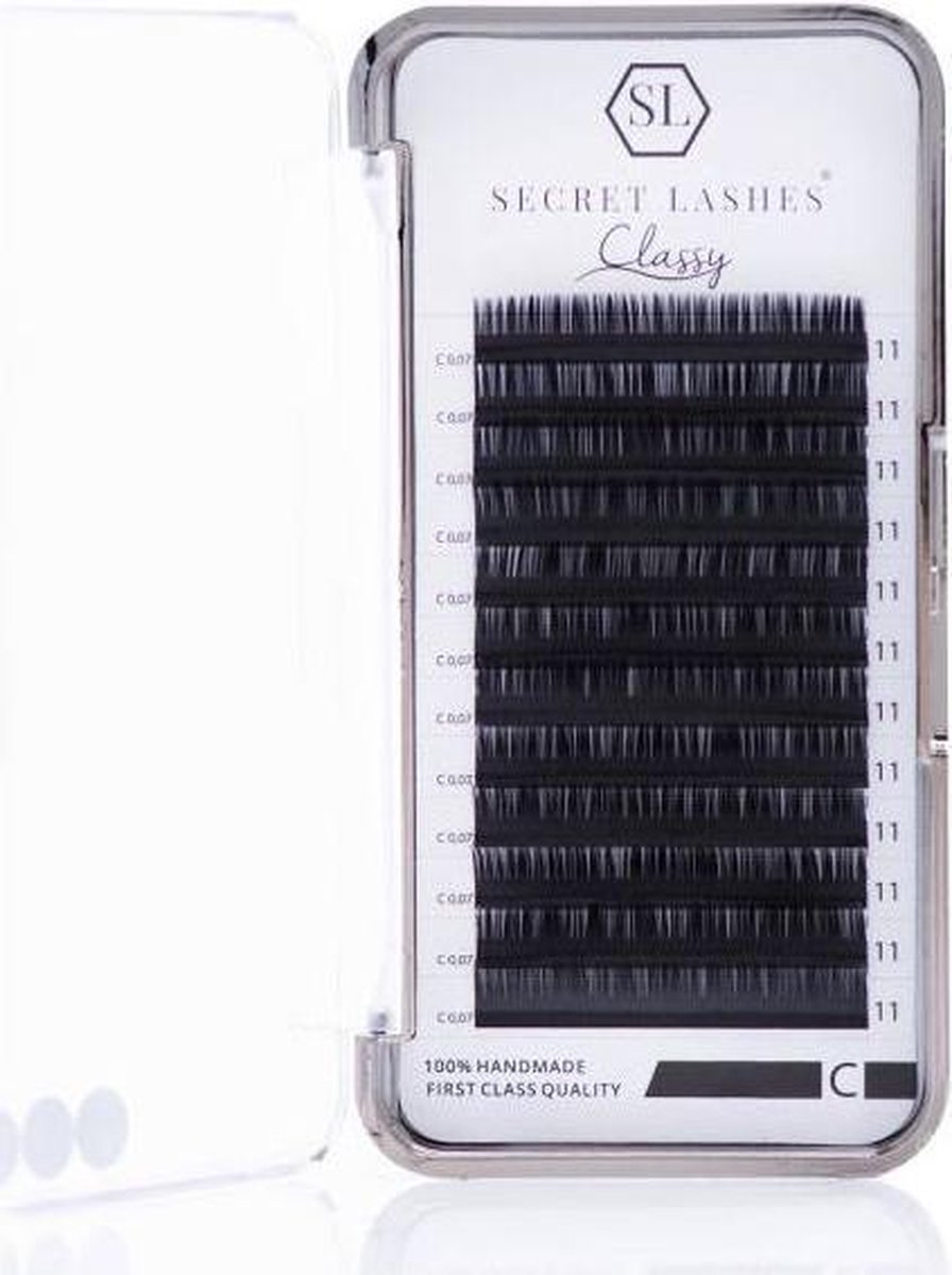 Secret Lashes Wimperextensions Classy Collectie - D - 0,10 - 14mm
