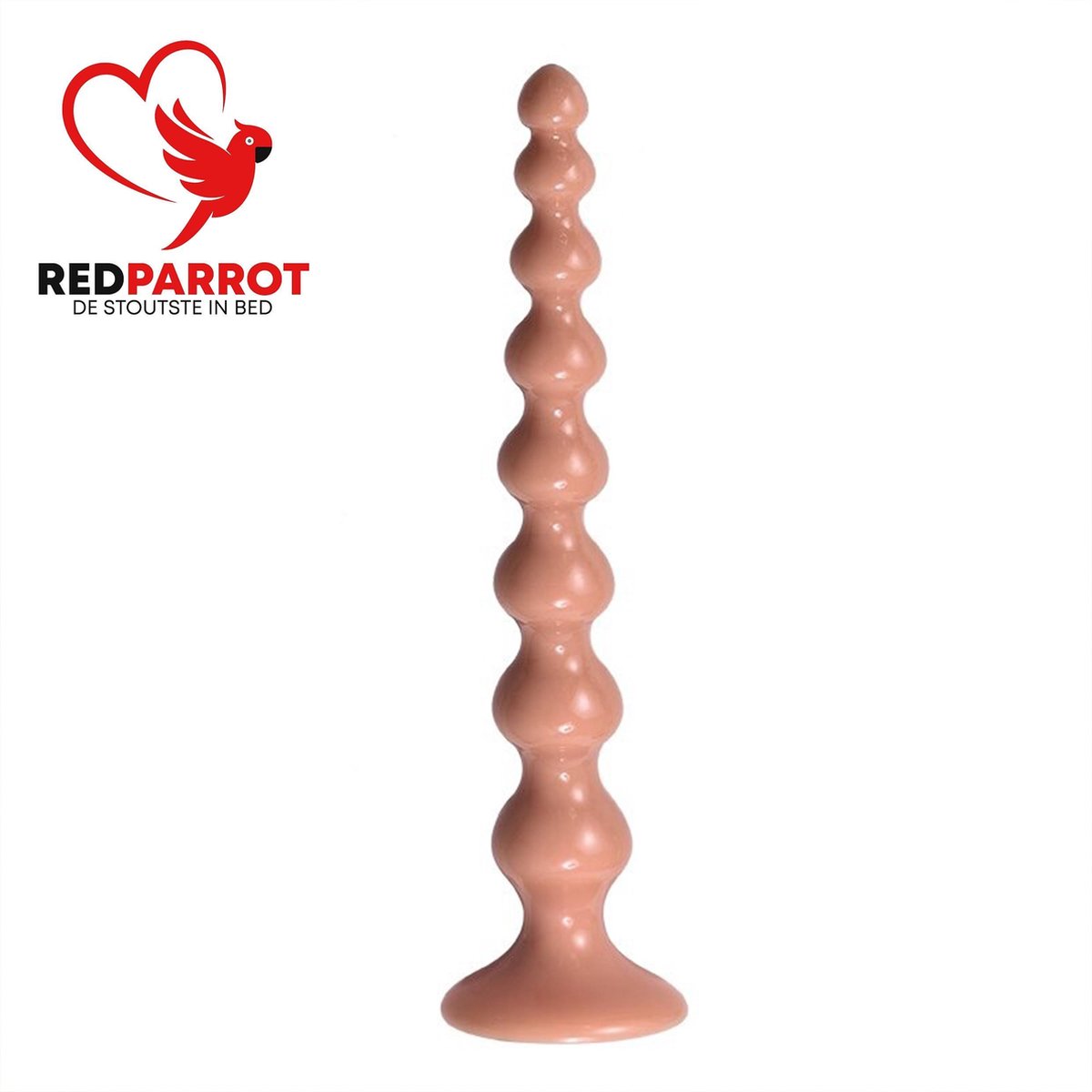 Goedkoopste Anale kralen | Mega groot | Siliconen | 36 CM | Zuignap | Luxe PVC uitvoering