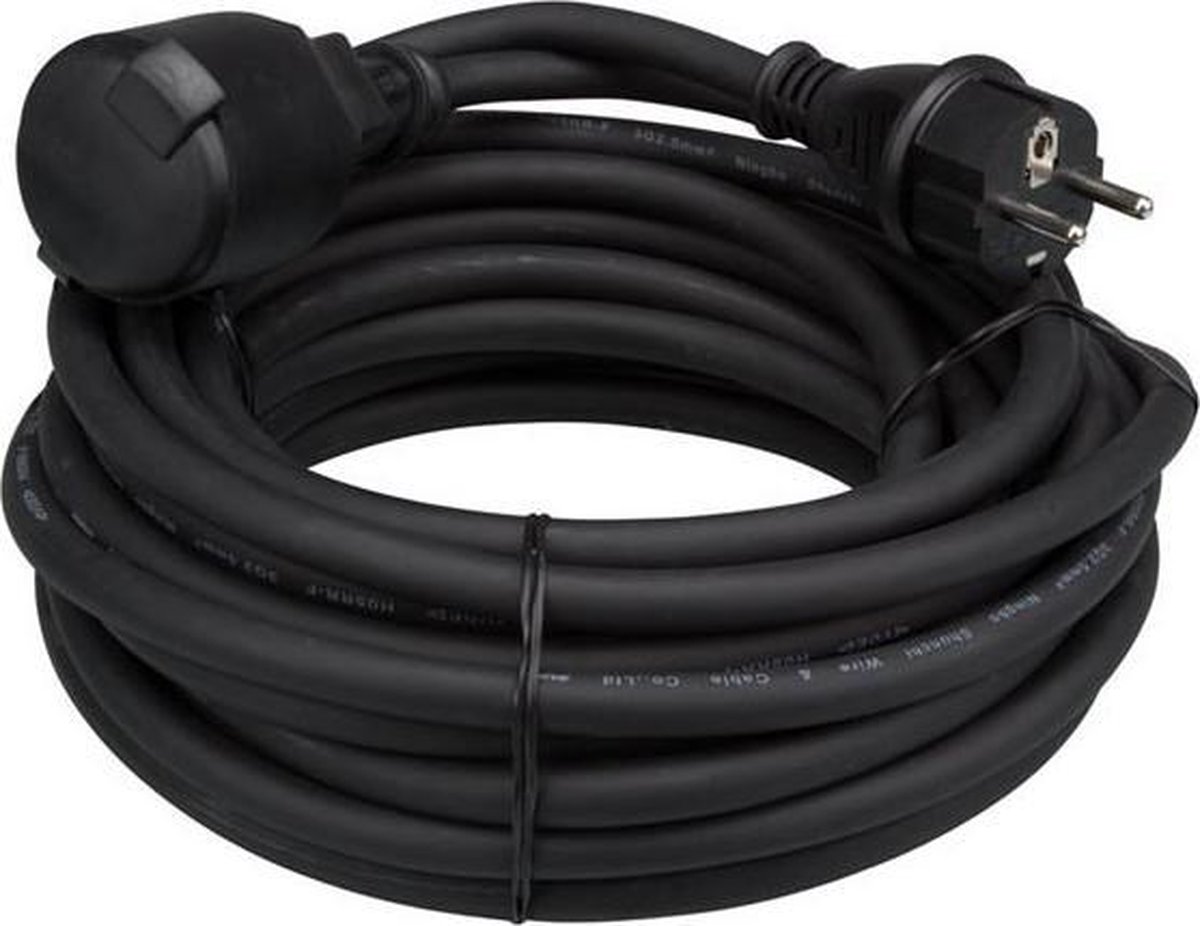 Perel EPC015R15: Power cable, H05RR-F 3G1.5, 1.5 m, 10 A/230 V, 3680 W Perel EPC015R15: Power cable, H05RR-F 3G1.5, 1.5 m, 10 A/230 V, 3680 W
