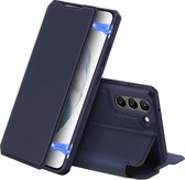 Samsung Galaxy S21 FE Hoesje - Dux Ducis Skin X Case - Donker Blauw