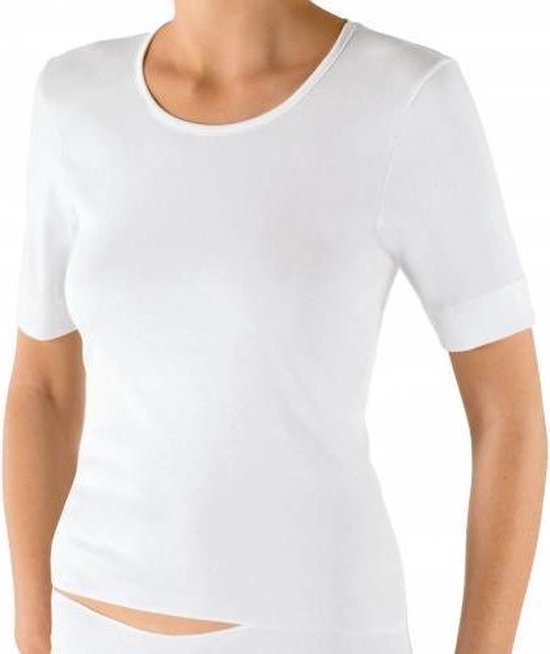 Nina von C dames T-shirt biologisch katoen - 48 - Wit