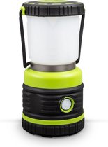 B.K.Licht - LED Kampeerlamp dimbaar IP44 - LED tafellamp buiten - zwart groen - tot 1000 lumen - buitenlamp voor kinderen - batterijbediening - tentlamp - met draaggreep