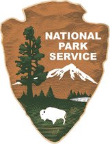 Signs-USA - National Park Services schild - Arrowhead - Landmark USA - Wandbord - 30 x 39 cm