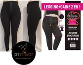 Shape ware - corrigerende legging - extra hoge taille band - Corset - Lange Dames Legging - 4XL/5XL