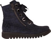 Waldlaufer 926804 veterboot blauw dames maat 6