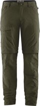 Fjällräven Travellers MT Zip-off Trs - Men's - Laurel Green - Outdoorbroek - Afritsbroek