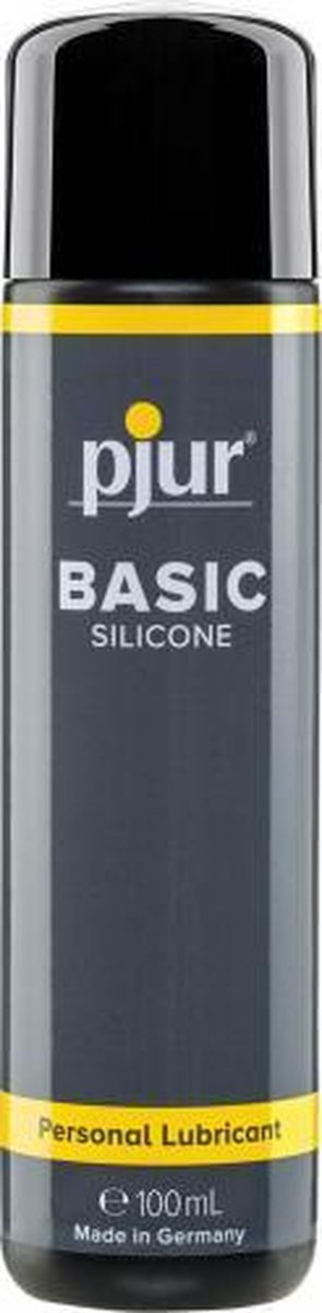 Goedkoopste Pjur Basic Glijmiddel Op Siliconenbasis - 100 ml - Waterbasis - Vrouwen - Mannen - Smaak - Condooms - Massage - Olie - Condooms - Pjur - Anaal - Siliconen - Erotisch