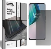 dipos I Privacy-Beschermfolie mat compatibel met OnePlus Nord N10 5G Privacy-Folie screen-protector Privacy-Filter (expres kleiner dan het glas omdat het gebogen is)