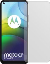 dipos I 6x Beschermfolie mat compatibel met Motorola Moto G9 Power Folie screen-protector (expres kleiner dan het glas omdat het gebogen is)