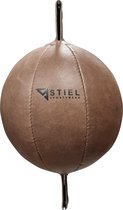 Stiel Double End Ball - Ø 25cm - Leer - Vintage bruin