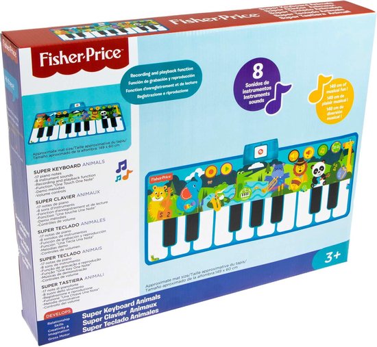 Super clavier pour enfant son et musique de Fisher-Price