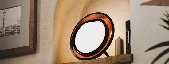 Lumie Halo | Design daglichtlamp | 10.000 lux | instelbare lichtsterkte | Warm licht - Lumie