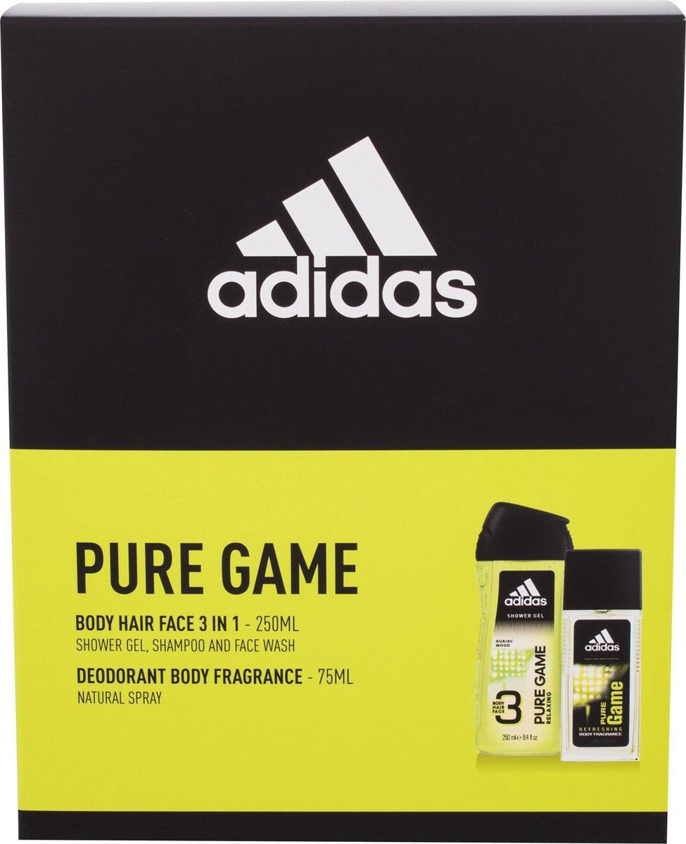 Pure Game Gift Set Deodorant 75 Ml And Shower Gel Pure Game 250 Ml