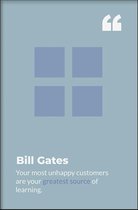 Walljar - Bill gates - Muurdecoratie - Poster met lijst