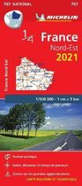 Northeastern France 2021 - Michelin National Map 707