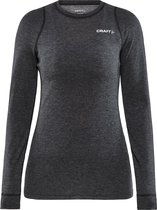 Craft - Core Wool Merino LS Tee - Thermoshirt - Dames - Zwart - XXL