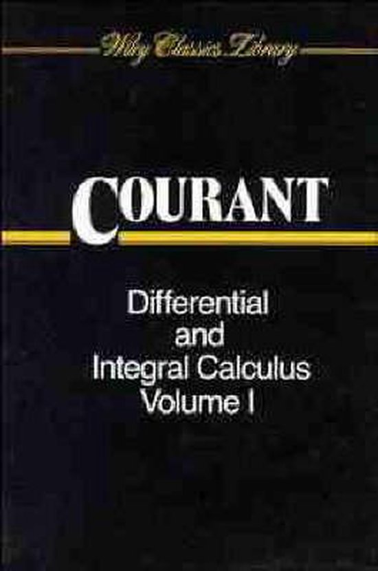 Differential and Integral Calculus, Volume I - cover