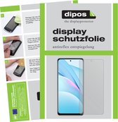 dipos I 2x Beschermfolie mat geschikt voor Xiaomi Mi 10T Lite Folie screen-protector (expres kleiner dan het glas omdat het gebogen is)