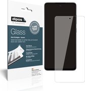 dipos I 2x Pantserfolie helder compatibel met Samsung Galaxy A72 5G Beschermfolie 9H screen-protector (expres kleiner dan het glas omdat het gebogen is)