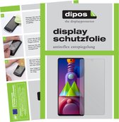 dipos I 6x Beschermfolie mat compatibel met Samsung Galaxy M51 Folie screen-protector (expres kleiner dan het glas omdat het gebogen is)
