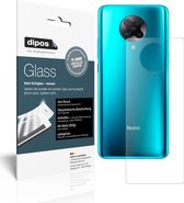 dipos I 2x Pantserfolie mat compatibel met Xiaomi Redmi K30 Pro Achterkant Beschermfolie 9H screen-protector (expres kleiner dan het glas omdat het gebogen is)