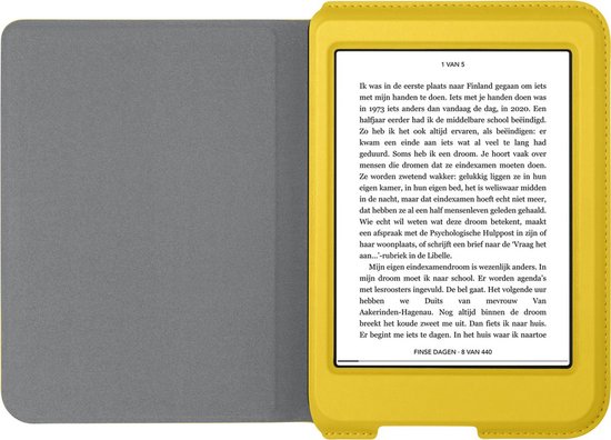 Étui adapté pour Kobo Nia Cover Bookcase Cover Sleep Cover avec protecteur  d'écran 