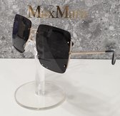 MaxMara MM0002-H/S-zonnebril-Goud-Grijs-60mm