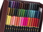 Professionele kleurpotloden in luxe opbergdoos - 48 stuks |Kleurpotloden voor volwassenen