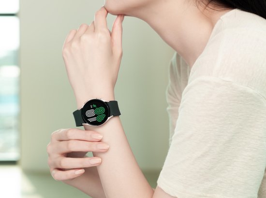 Samsung Galaxy Watch4 - Smartwatch heren en dames - 44mm - Black - Samsung
