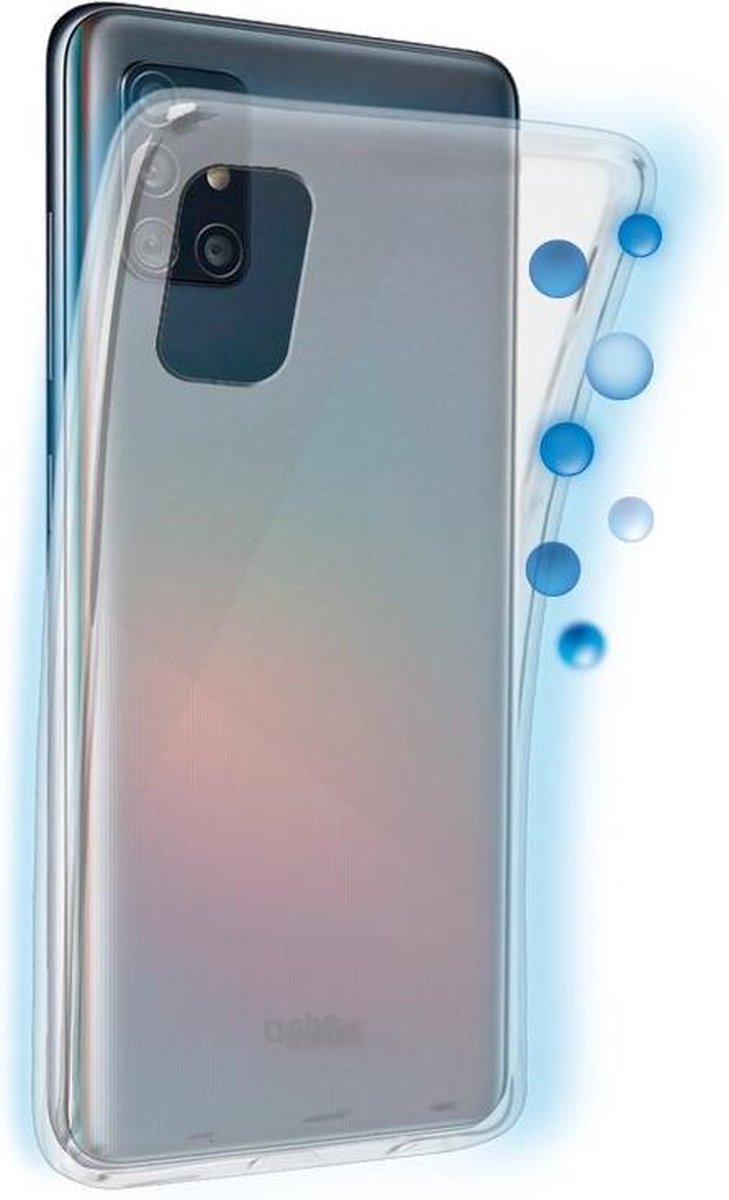 SBS Mobile Antibacterical Cover for Samsung Galaxy A51, transparant