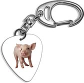 Plectrum sleutelhanger Biggetje