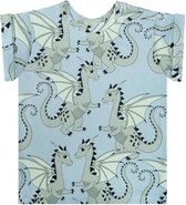 Dear Sophie T-shirt Dragon Blauw Maat 98/104