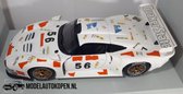 Porsche 911 GT 1 Racing (Wit) (24 cm) 1/18 UT models - Model auto - Schaalmodel - Modelauto - Miniatuur autos