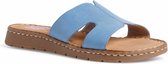 Jana Dames Slip-on schoen 8-8-27115-26 843 blauw RELAX fit Maat: 38 EU