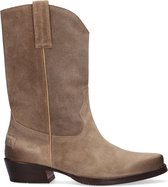 Shabbies 192020128 Hoge laarzen - Dames - Taupe - Maat 36