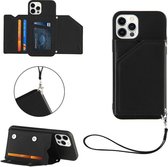 Luxe PU Lederen Wallet Case Geschikt Voor Xiaomi Poco X3 NFC / X3 Pro - Portemonnee Back Cover Hoesje Met Multi Stand Functie - Kaarthouder Card Case Beschermhoes Sleeve Met Pasjes Houder & K