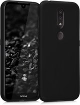 kwmobile telefoonhoesje voor Nokia 4.2 (2019) - Hoesje voor smartphone - Back cover in mat zwart