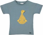 Trixie T-shirt Whippy Weasel Junior Katoen Groen Maat 86/92