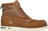 Scotch & Soda Levant Mid Veterboots - Laarzen Met Veters - Heren - Cognac - Maat 41