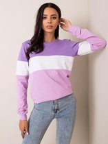 Dames Violet Sweatshirt Trui / Sweater Maat L