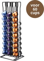 Nespresso Capsulehouder voor 60 Koffiecups – Koffiecups Houder – Capsulehouder – Cuphouder – Zwart