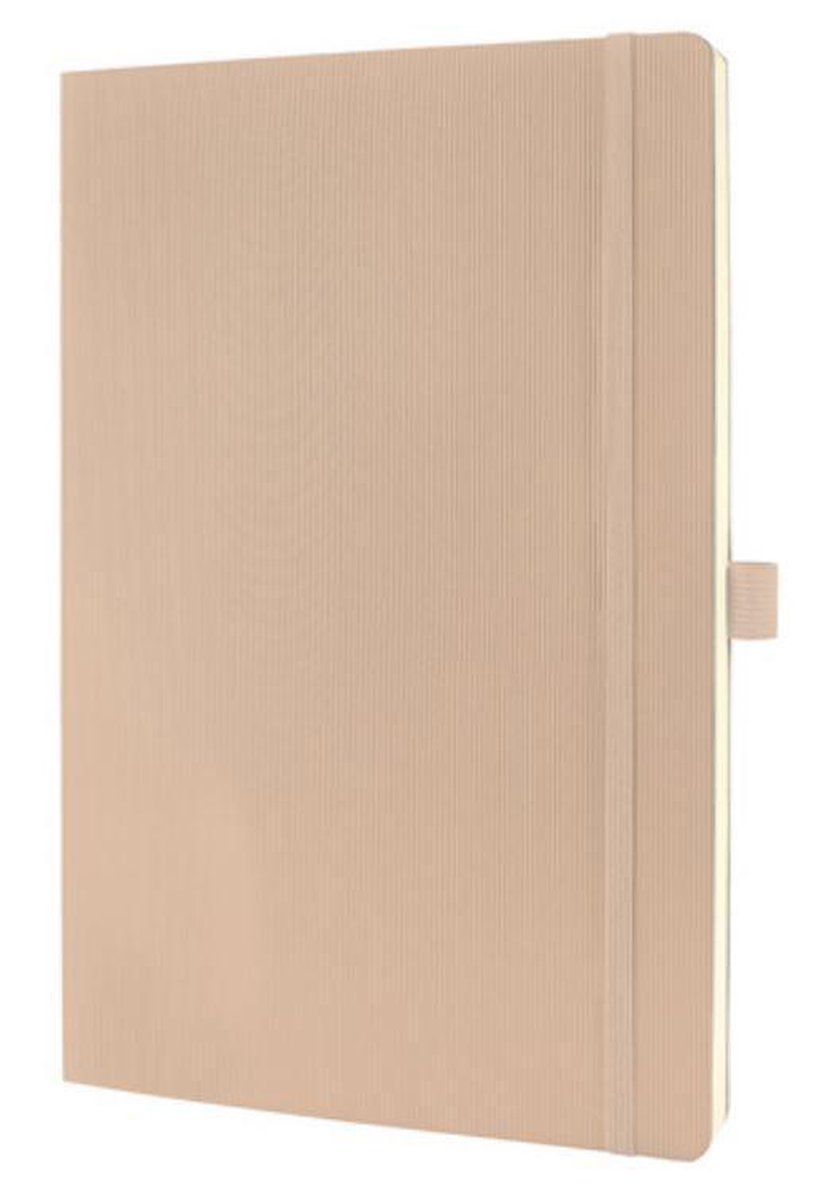 Sigel notitieboek - Conceptum Pure - A5 - beige - hardcover - 194 pagina's - 80 grams - ruit - SI-CO650