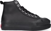 Diesel Jomua S-jomua Mc Hoge sneakers - Leren Sneaker - Dames - Zwart - Maat 40