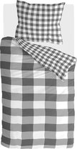 Byrklund Dekbedovertrek Falsterbo - 135x200 - 100% Katoen - Grijs