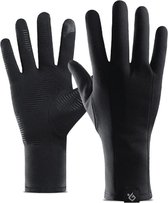 Lichtgewicht Waterafstotende Sporthandschoenen Spandex met touchscreen fingertips - Hardloophandschoenen – Fietshandschoenen - Uniseks – Maat XL