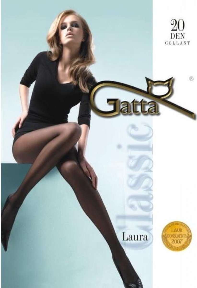 Gatta classic Laura 2 paar panty's 20 den maat XL antilope